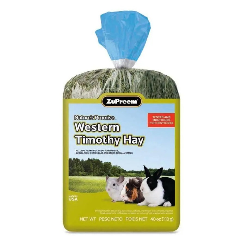 ZuPreem Nature’s Promise Western Timothy Hay for Small Animals