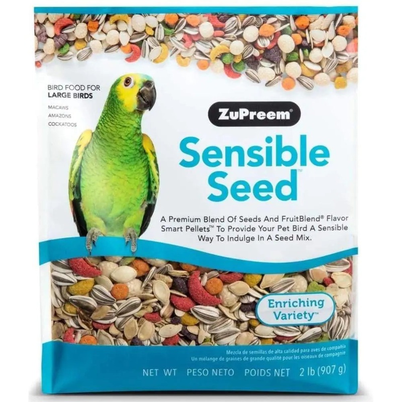 ZuPreem Sensible Seed Bird Food for Large Birds 1ea/2 lb