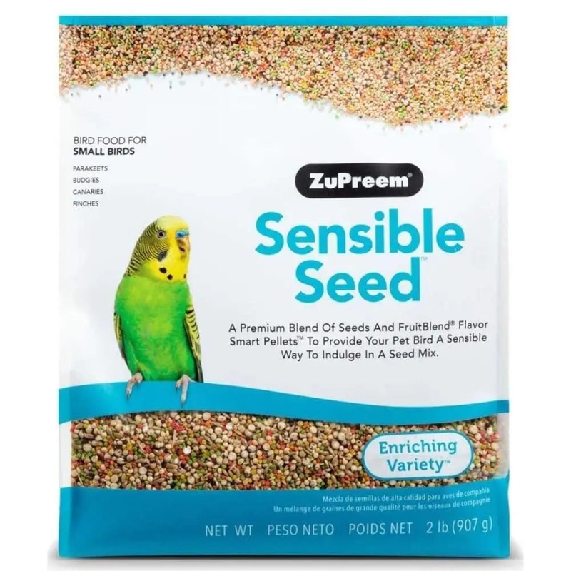 ZuPreem Sensible Seed Bird Food for Small Birds 2 lb