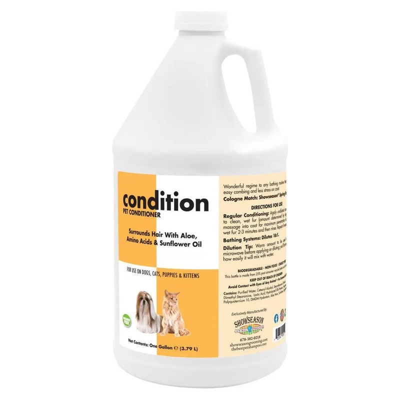 Aloe Enriched Showseason Conditioner for Dogs and Cats