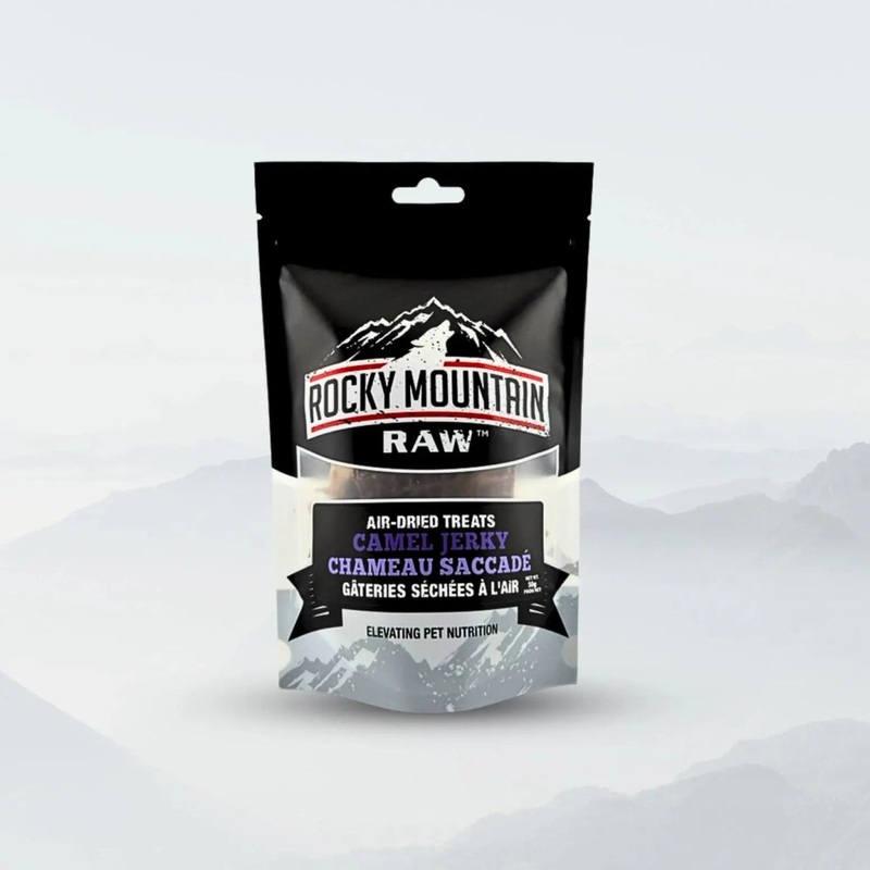Rocky Mountain Raw Premium Allergy-Friendly Camel Jerky for Dogs 1.76 oz