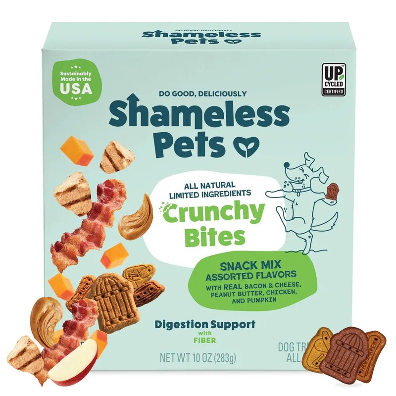 Shameless Pets Crunchy Bites Snack Mix Crunchy Dog Treats 10oz