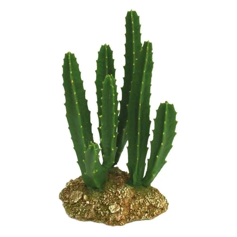 Weco Products Wecorama Badlands Zulu Cactus Terrarium Ornament Zulu Cactus Brown, Green 1ea/Giant