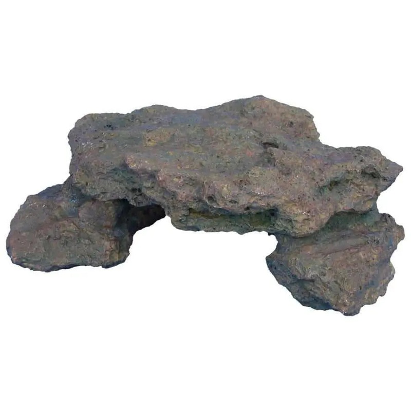 Weco Products Wecorama Galapagos Lava Rock Island Lava Rock Gray 1ea/13.4 in