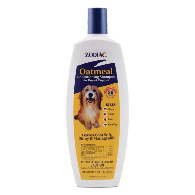 Zodiac Oatmeal Conditioning Shampoo for Dogs and Puppies 18 oz