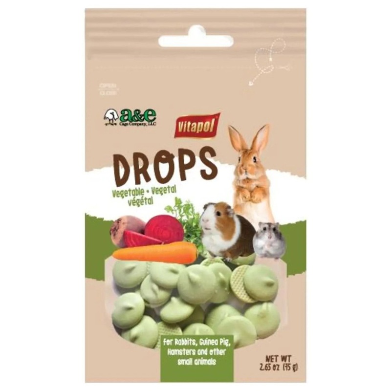 A & E Cages Vitapol Drops Small Animal Treats 2.65 oz