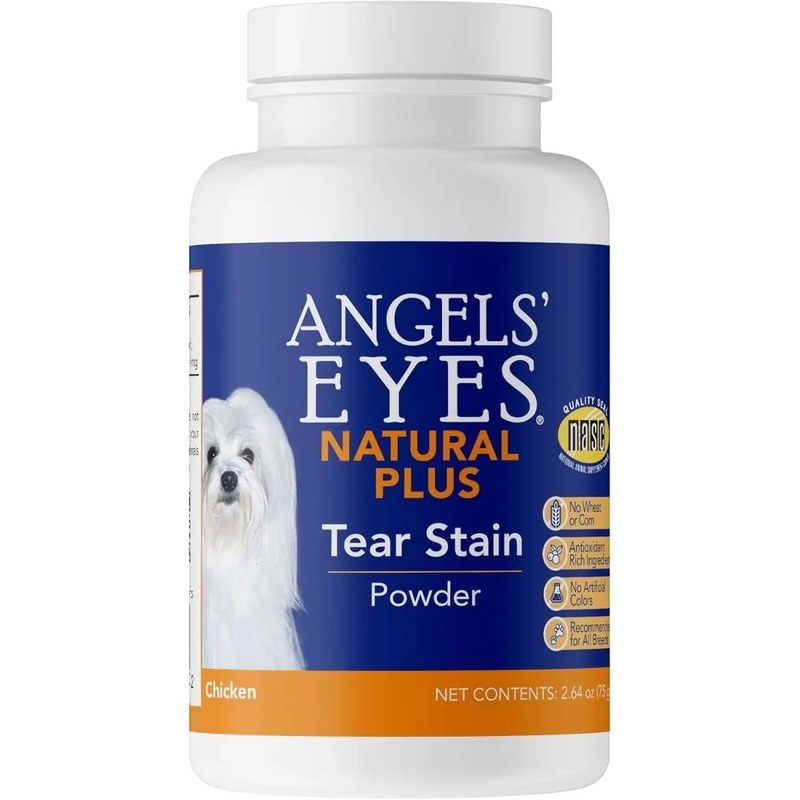 Angels’ Eyes Natural Plus Chicken Flavored Powder Tear Stain Supplement for Dogs & Cats
