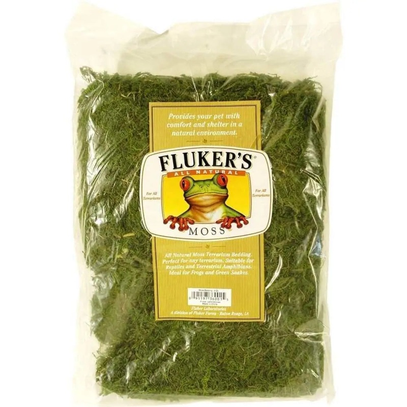 Fluker’s All Natural Moss Bedding Substrate Green