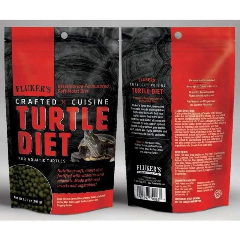 Fluker’s Crafted Cuisine Aquatic Turtle Diet Dry Food