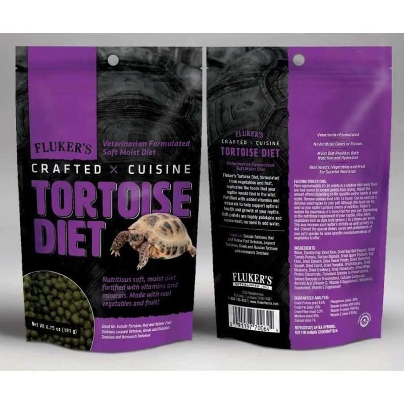 Fluker’s Crafted Cuisine Tortoise Diet Dry Food