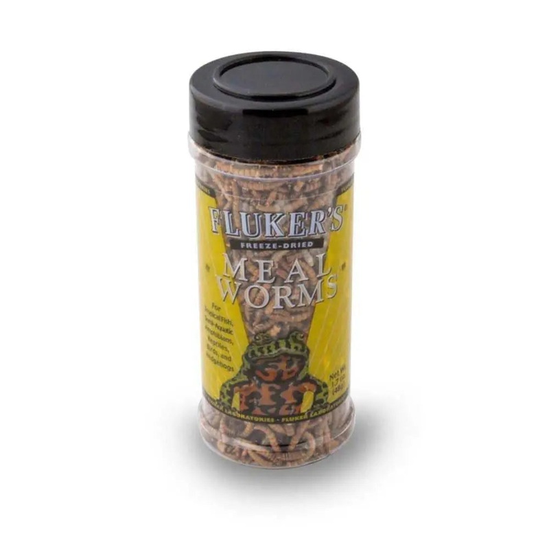 Fluker’s Freeze Dried Mealworms Reptile Food 1.7 oz