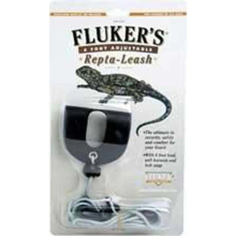Fluker’s Repta-Leash Black|2XSmall|XSmall|Small|Medium|Large|XLarge