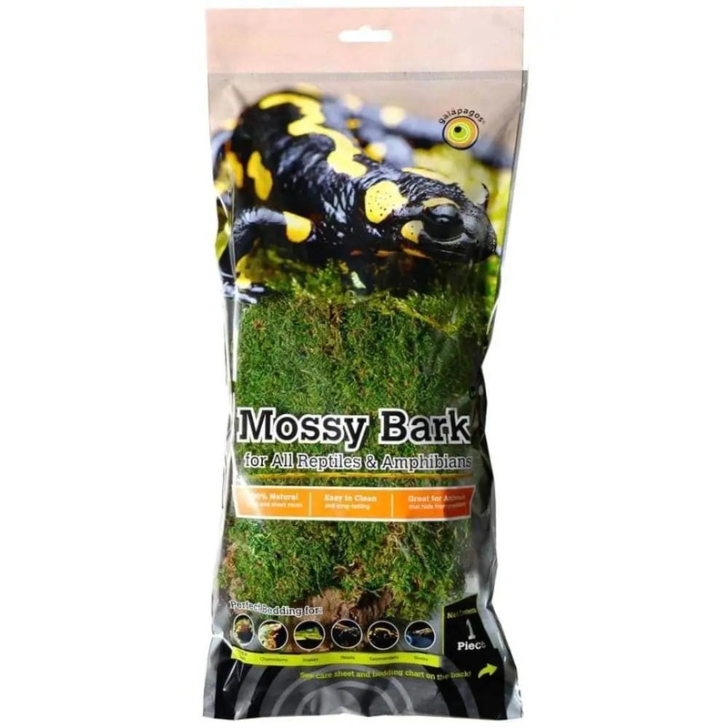 Galapagos Moss Basking Bark Green, Brown 12 In – 15 in
