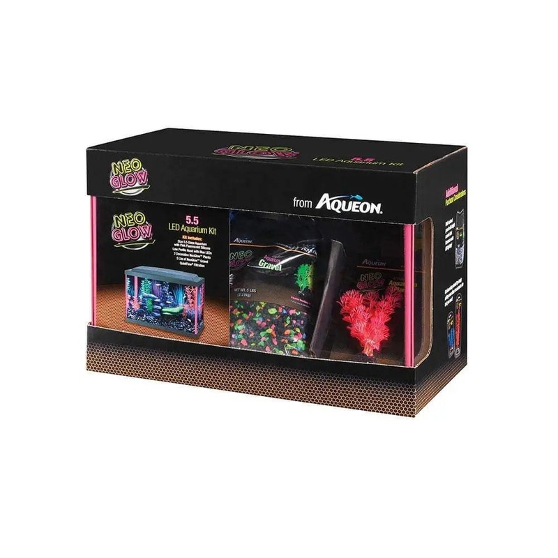 Aqueon Neoglow LED Kit Pink Color 5.5 Gal