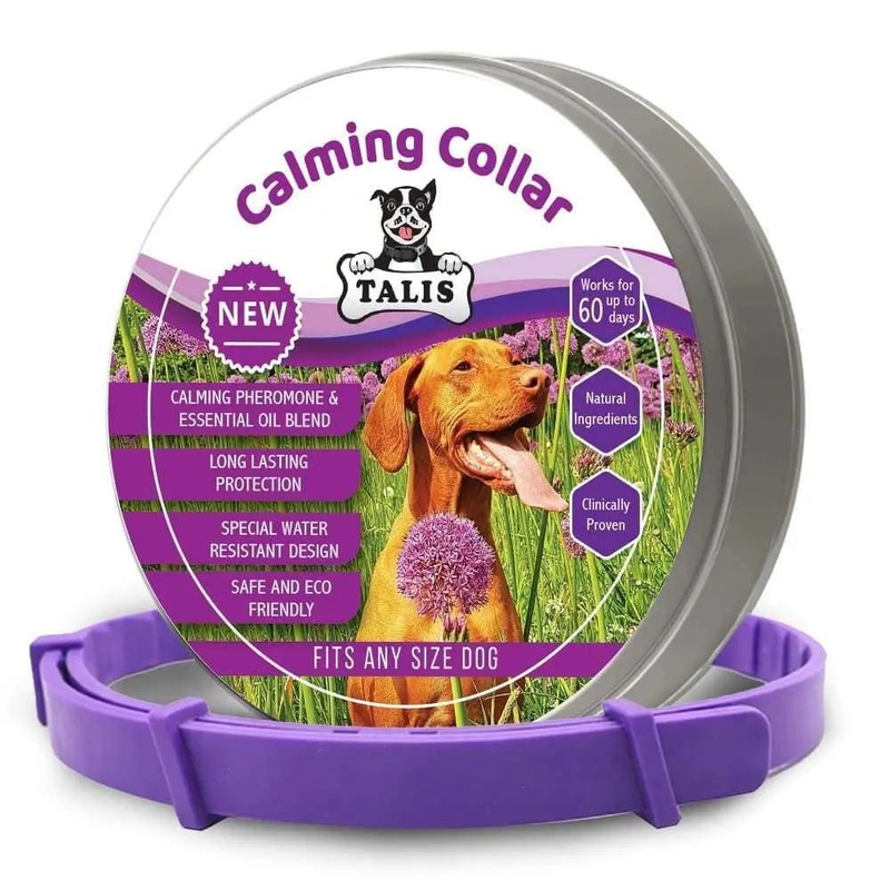 Calming Collar for Dogs Made with Natural Ingredient to Help Your Dog Allays Feel Secure, Happy and