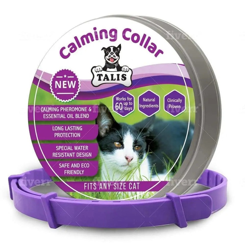Calming Pheromone Collar for Cat with Thrilling Calming Effect to Keep Your Pet Healthy and Happy