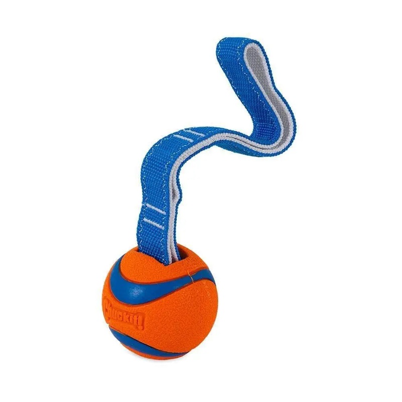 Chuckit! Ultra Tug Dog Toys Orange/Blue Color Medium