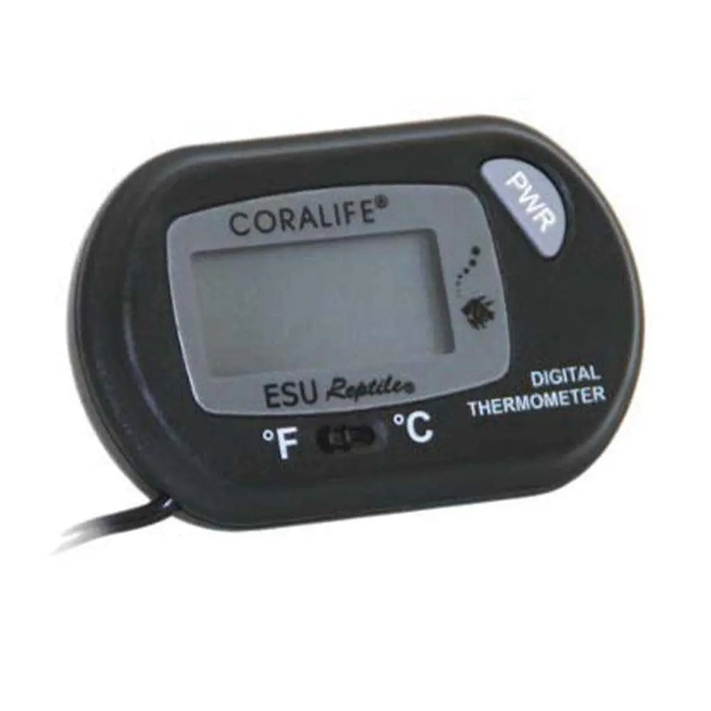 Coralife Digital Thermometer 2.25 X 0.5 X 1.5 Inch