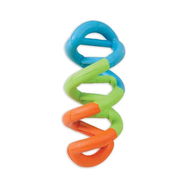 JW Dogs In Action Rubber Dog Toys Color Large
