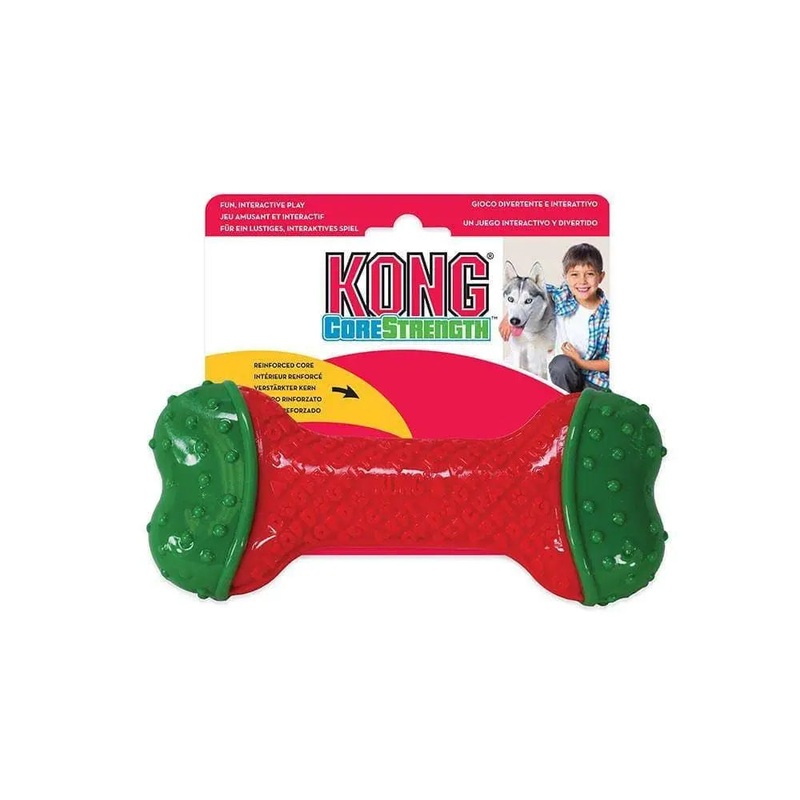 Kong Corestrength Bone Dog Toys Blue Medium/Large