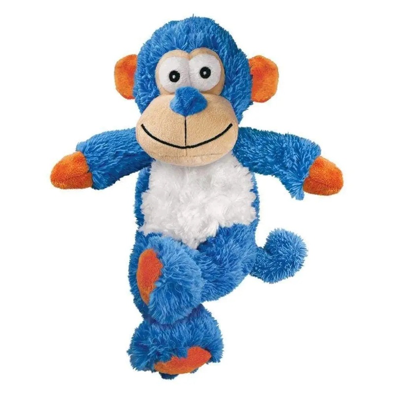 Kong Cross Knots Monkey Dog Toys Blue Medium/Large