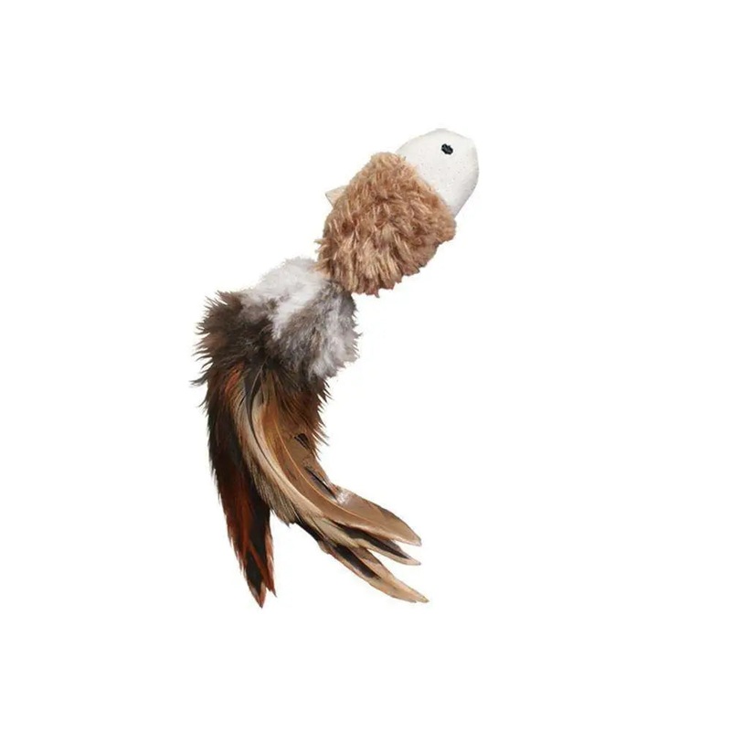 Kong Naturals Crinkle Fish Cat Toys Assorted