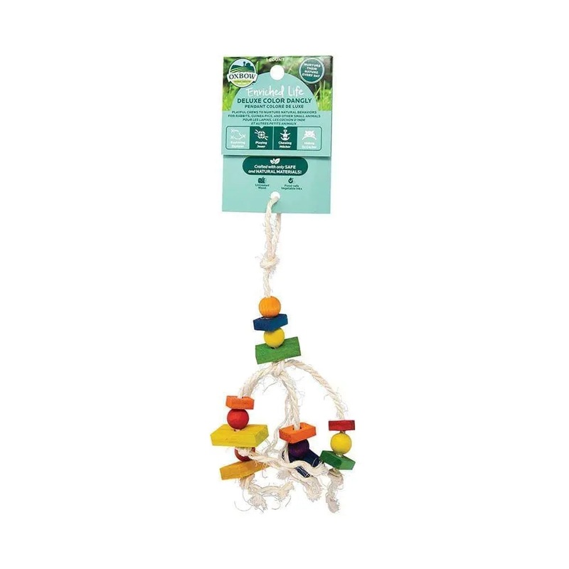 Oxbow Animal Health Enriched Life Deluxe Color Dangly for Small Animal