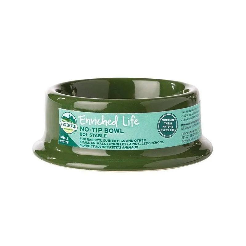 Oxbow Animal Health Enriched Life No-Tip Bowl for Small Animal Small