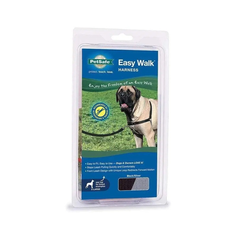 PetSafe Easy Walk No Pull Dog Harness Black Color X-Large