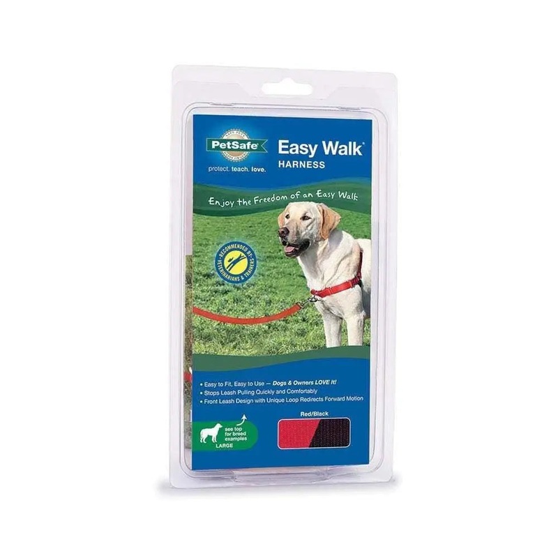 PetSafe Easy Walk No Pull Dog Harness Red Color Large