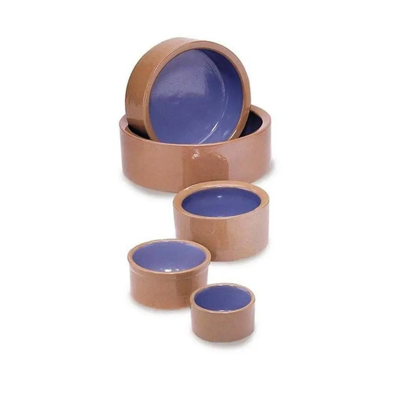 Spot Stoneware Small Animal Feeding Dish 3 Inch