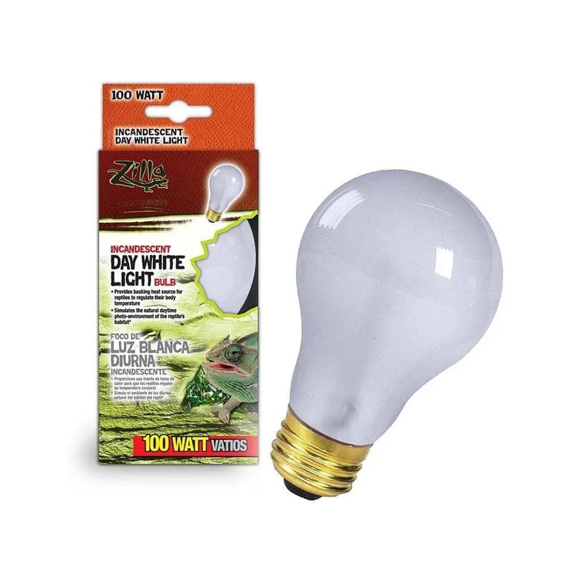 Zilla Day White Light Incandescent Bulb 100 Watt 2.75 X 2.75 X 5.25 Inch