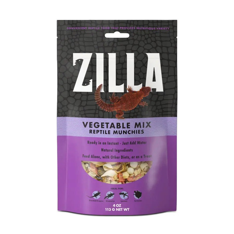 Zilla Freeze Dried Munchies Vegetable Mix Reptile Food