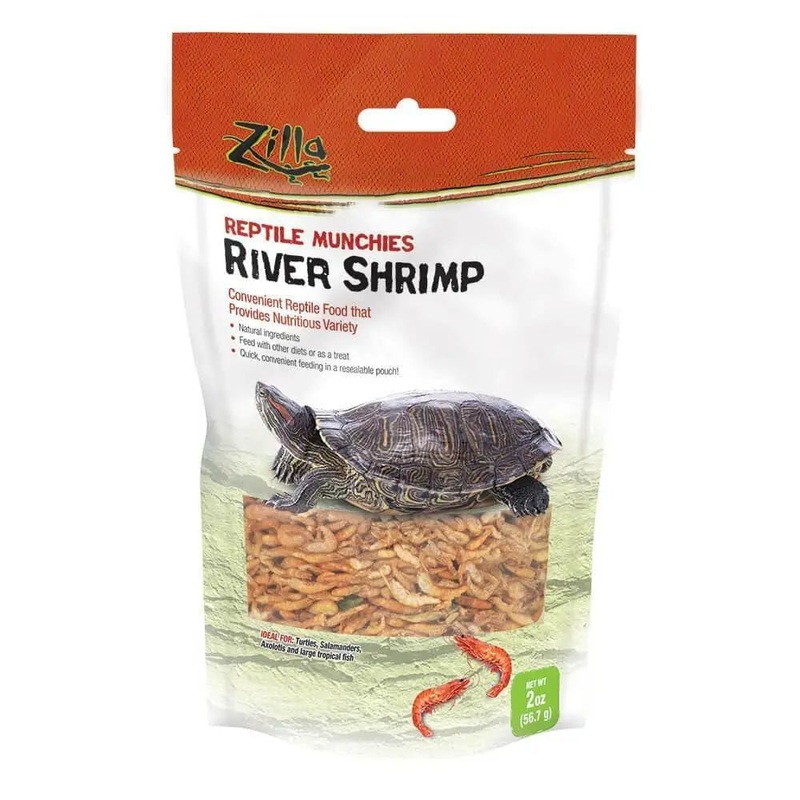 Zilla Freeze Dried Reptile Munchies River Shrimp 2 oz