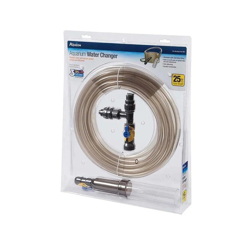 Aqueon Aquarium Water Changer|25 ft Hose Length|50 ft Hose Length