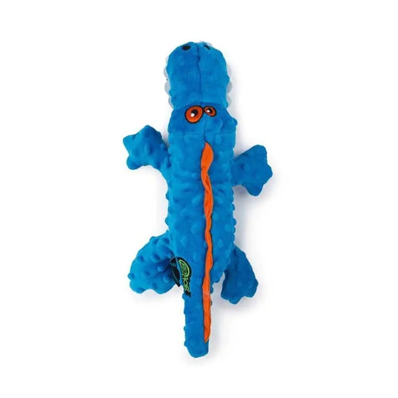 GoDog Blue Gators Dog Toys Large