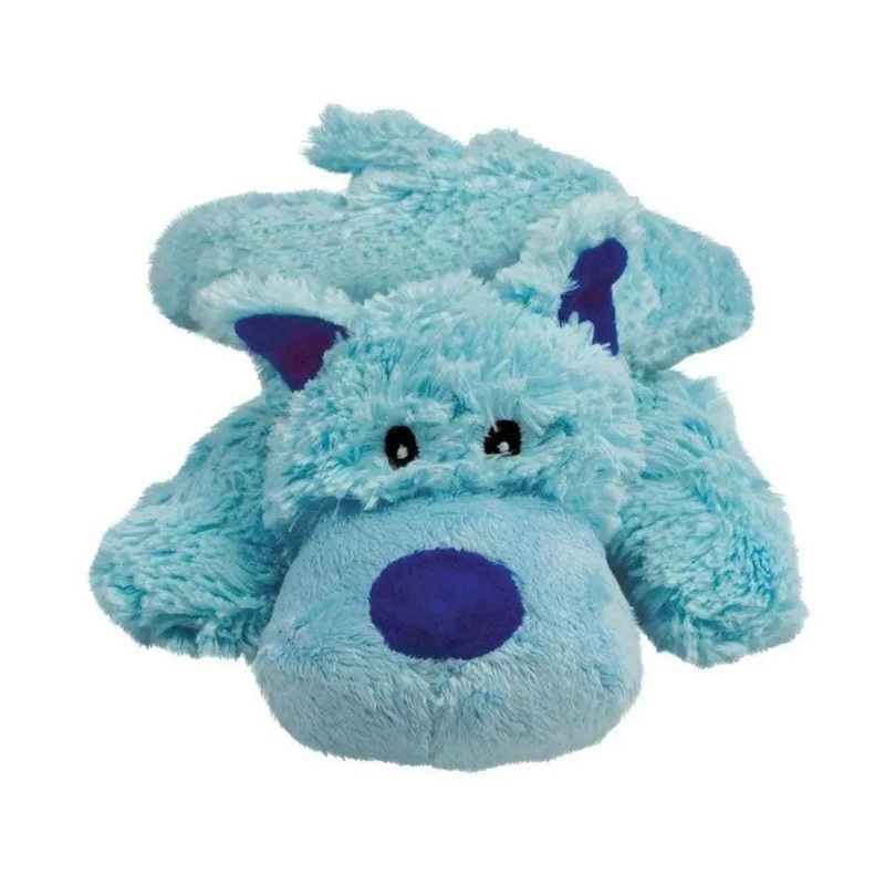 Kong Cozie Baily Dog Toys Blue Medium