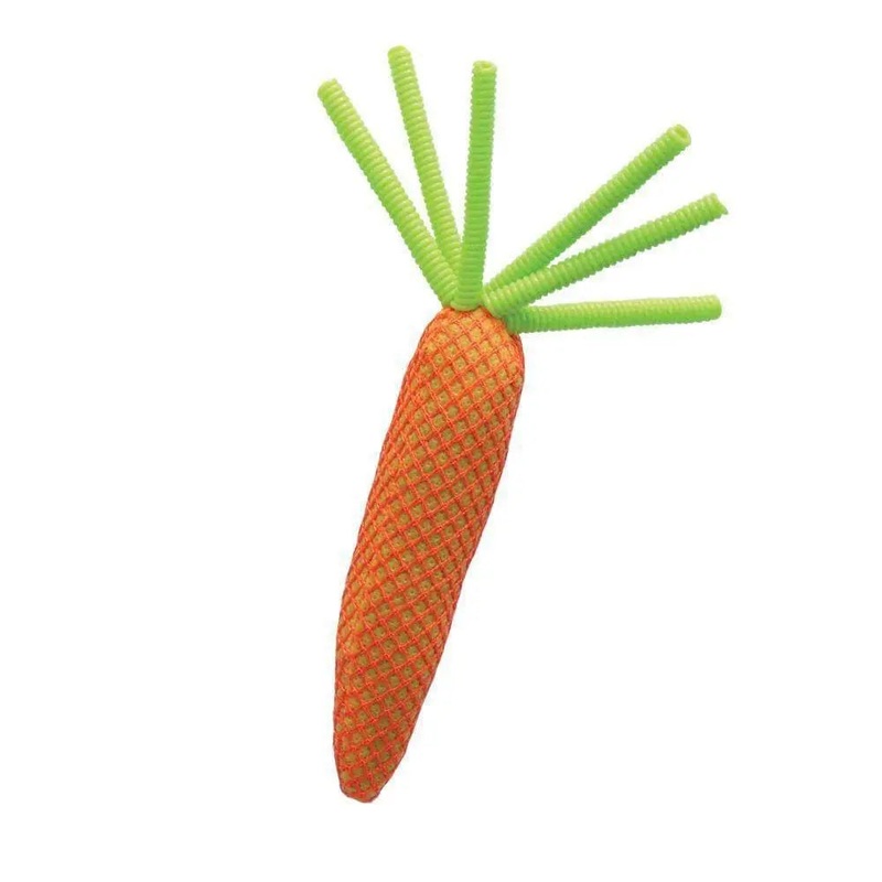 Kong Nibble Carrots Cat Toys PDQ 12 Count