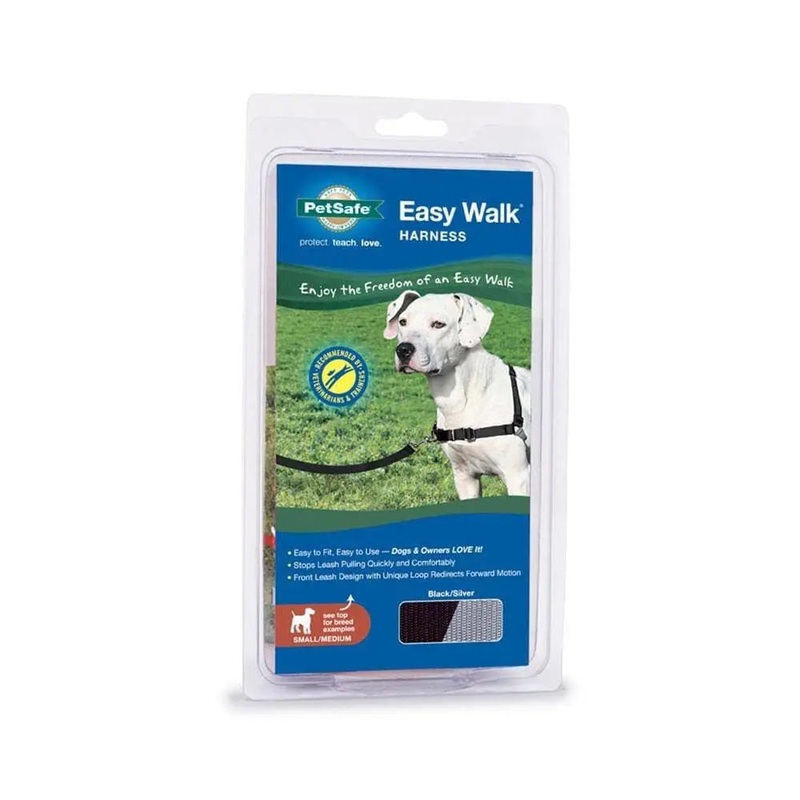 PetSafe Easy Walk No Pull Dog Harness Black Color Small/Medium