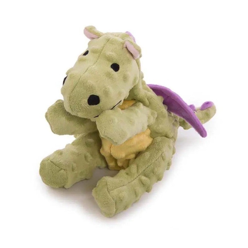GoDog Lime Dragons Dog Toys Large
