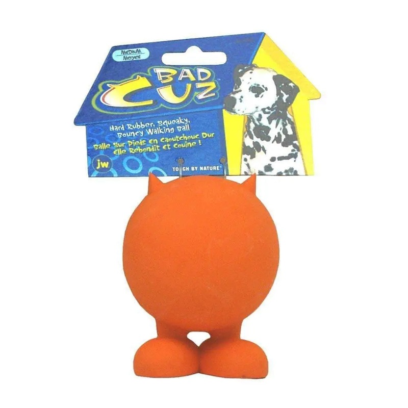 JW Bad Cuz Dog Toys Color Medium