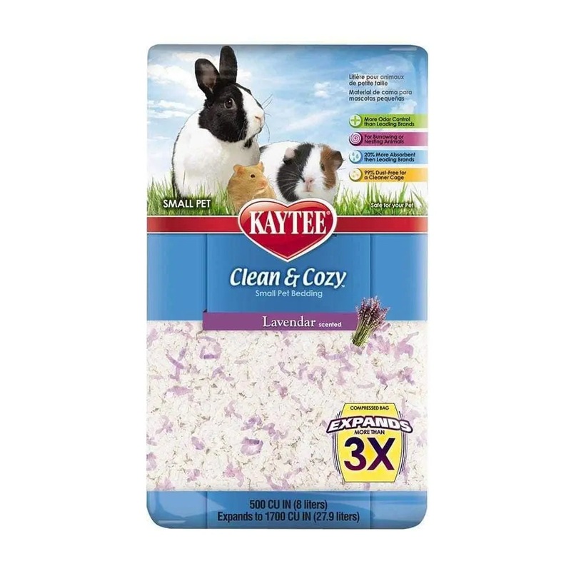 Kaytee Clean & Cozy Lavender Small Pet Bedding 24.6L 1500 Cubic Inch