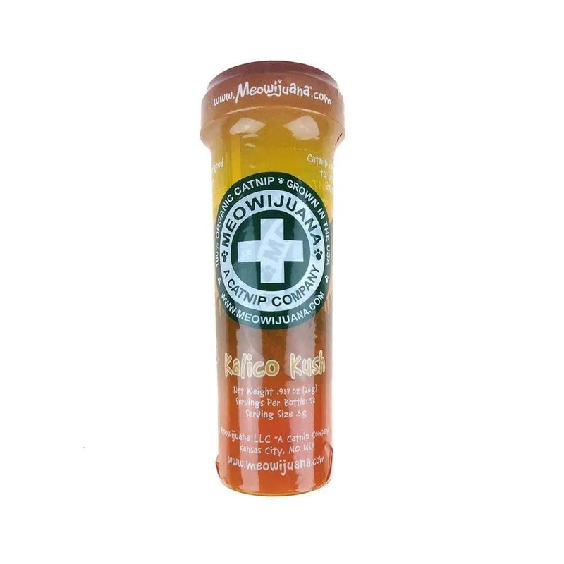 Meowijuana Kalico Kush – Valerian Root & Catnip Blend Large 26 Gm