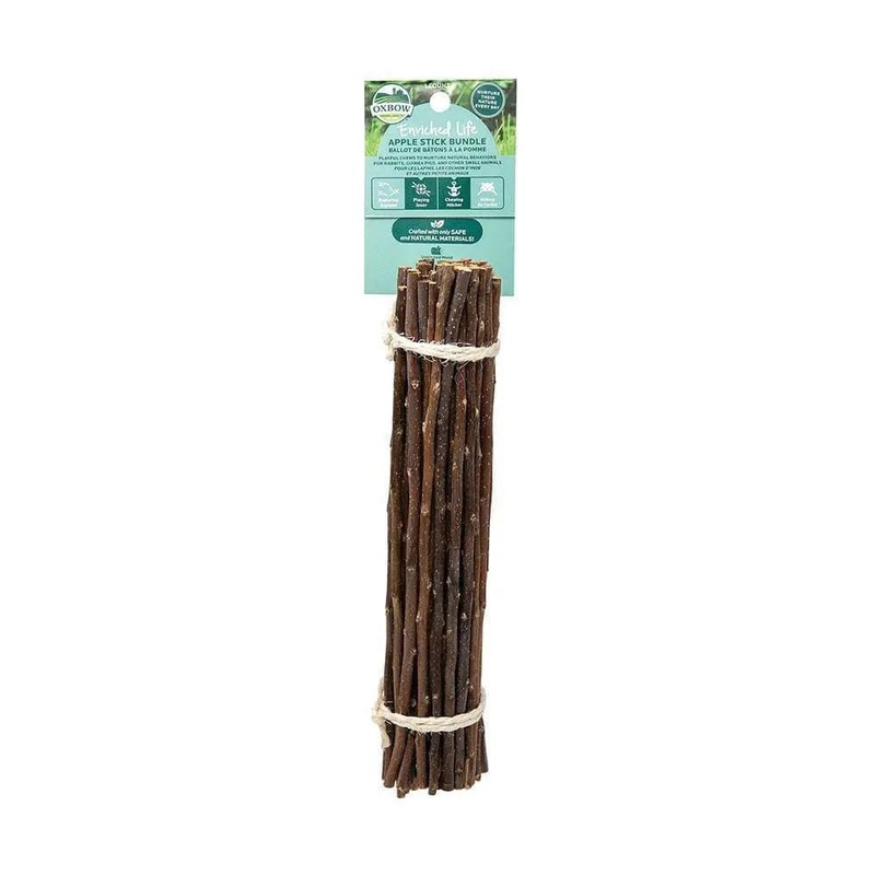 Oxbow Animal Health Enriched Life Apple Stick Bundle Small Animal Treats