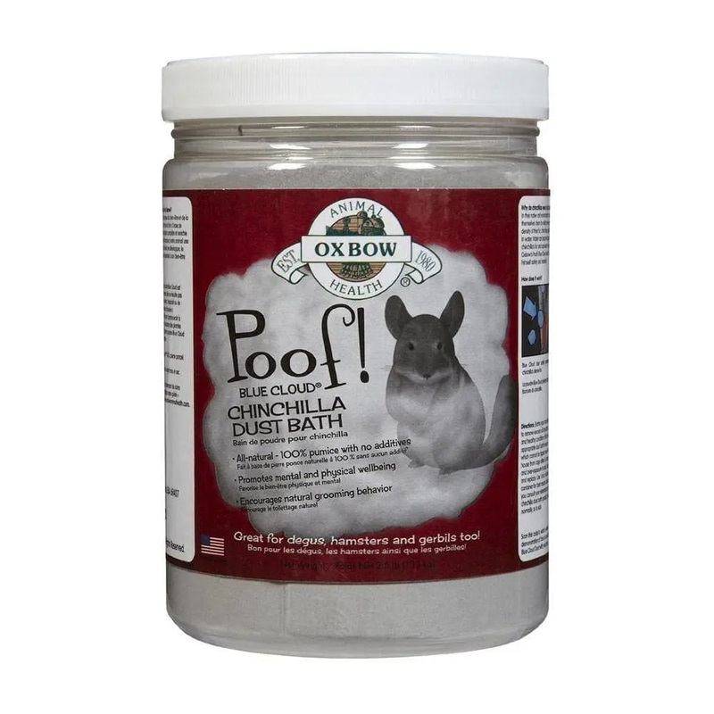 Oxbow Animal Health Poof! Chinchilla Dust Bath 2.5 Lbs