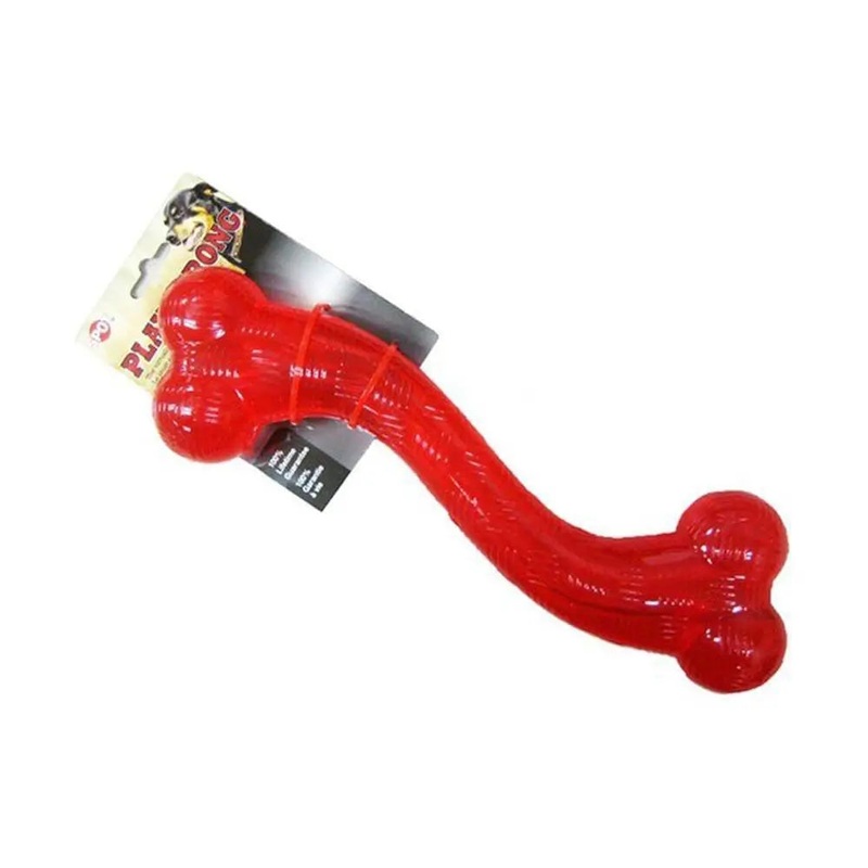 Spot Play Strong Rubber Dog S-Bone Toys 12 Inch