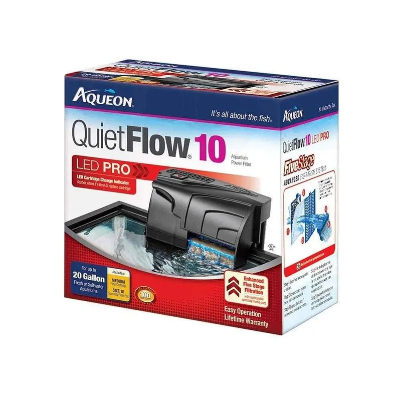 Aqueon Quietflow LED Pro Aquarium Power Filter