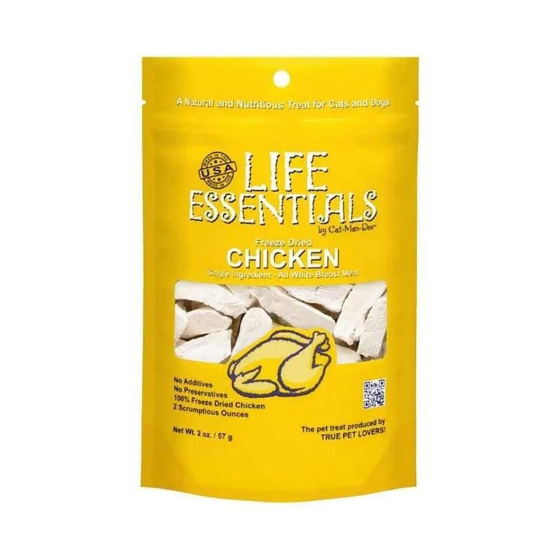 Cat-Man-Doo Life Essentials Freeze-Dried Chicken Cat Treats