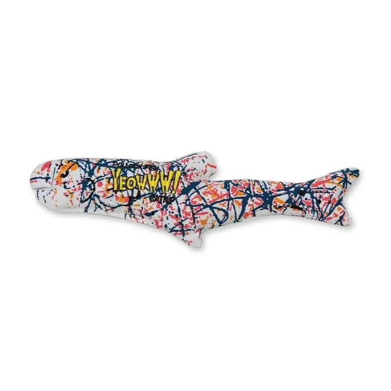 Ducky World Yeowww! Pollock Fish Catnip Toys