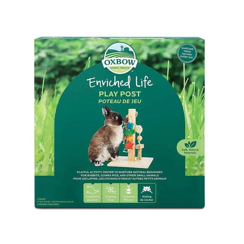 Oxbow Animal Health Enriched Life Play Post for Small Animal